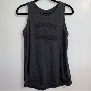 coffee & cardio workout tank